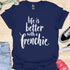 Life is better with a frenchie - V10 - Simple Swish T-Shirt